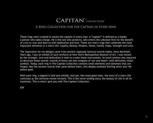 Capitan "Mundi Maximum Dux-World's Greatest Captain" Ring